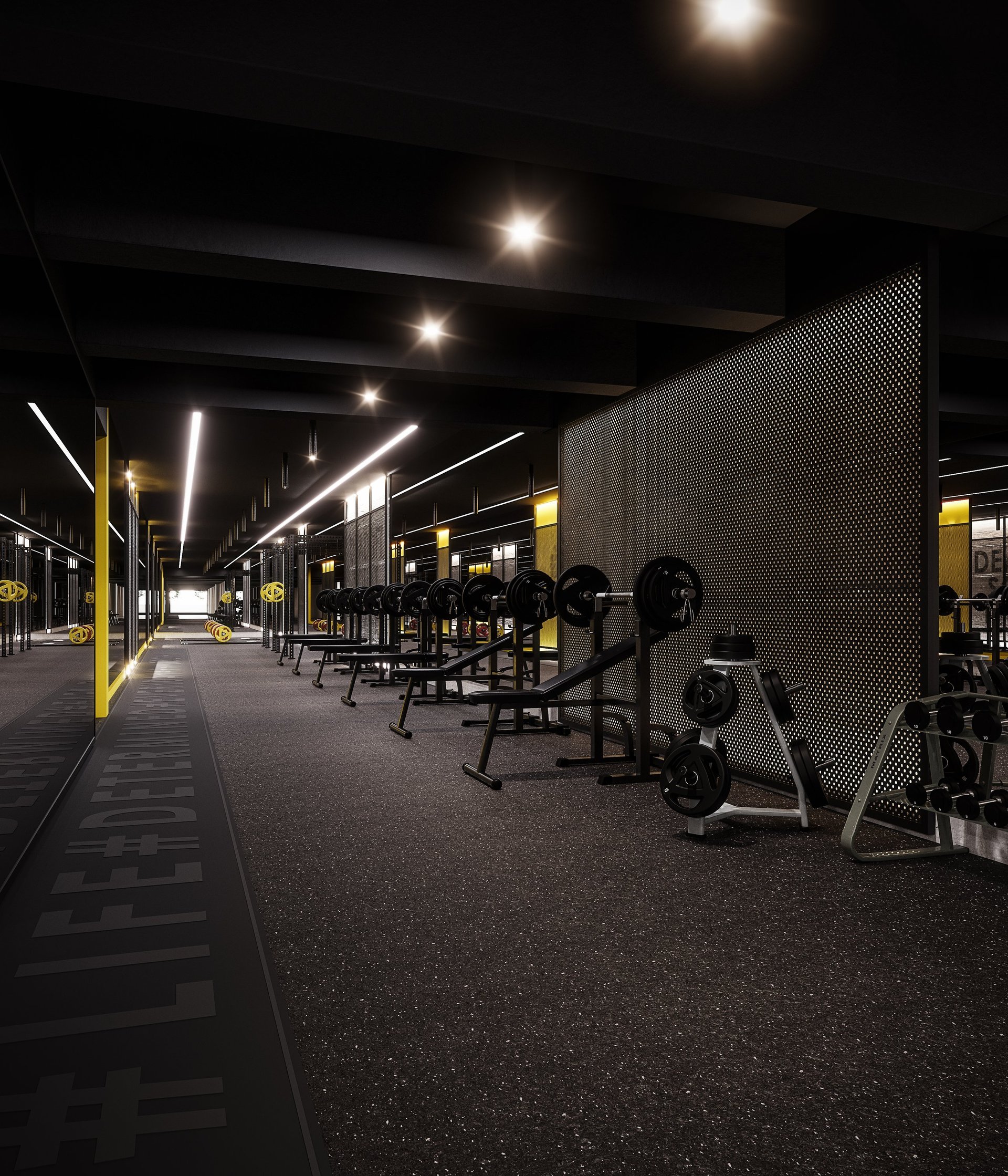 Gimnasio industrial