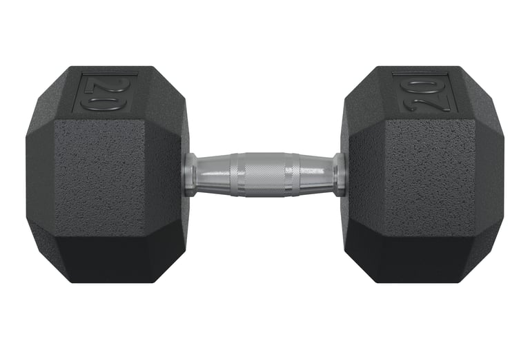 Rubber Hex Dumbbell professional gym equipment