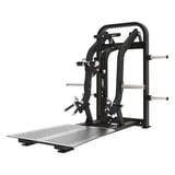 Black commercial gym machine