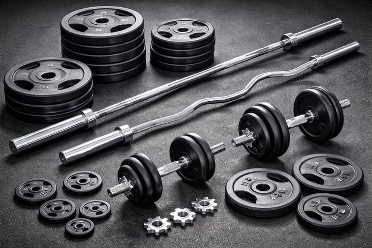 Set Mancuernas Ajustables 20kg