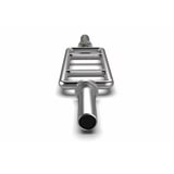 Chrome pasta maker with rollers